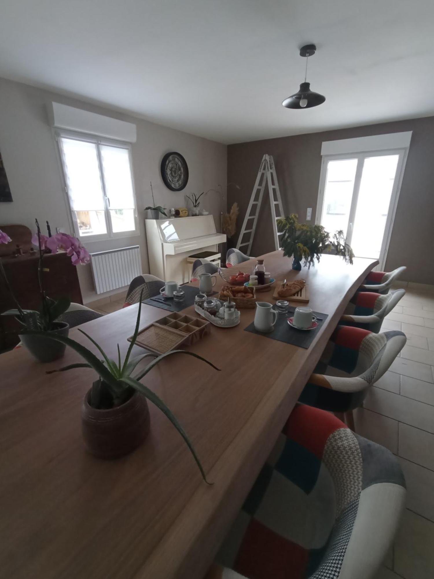 Chambres Et Tables D'Hotes " O Doux Matins " Aux Portes De Chinon Rivière Eksteriør bilde